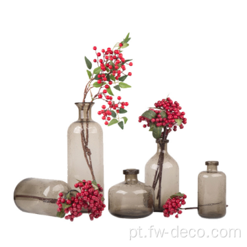 Vaso de flor simples moderno para decoração de casa